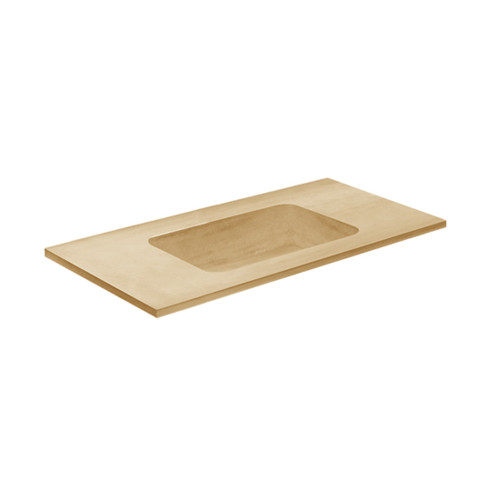 Bare Concrete Vanity Basin 900mm Papaya 85474PA