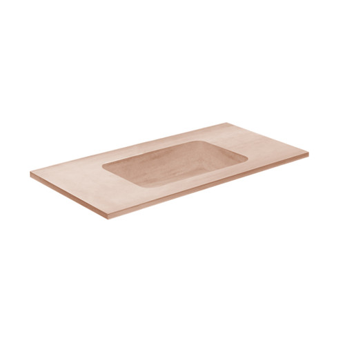 Bare Concrete Vanity Basin 900mm Nutmeg 85474NM