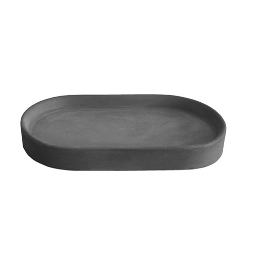 Bare Soap Dish Large Grey Steel BSOLGS