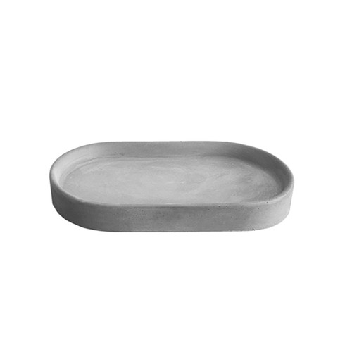 Bare Soap Dish Small Grey BSOSGR
