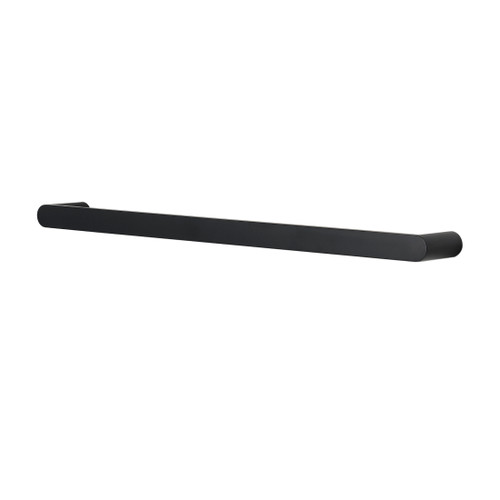 Arosa Single Bar Towel Rail Matte Black 600mm ICO-ARO600MB