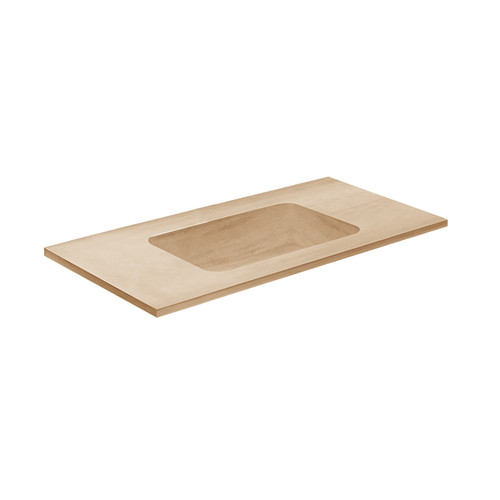 Bare Concrete Vanity Basin 1200mm Orange 85477OR