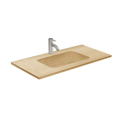 Bare Concrete Vanity Basin 1200mm Papaya 85476PA