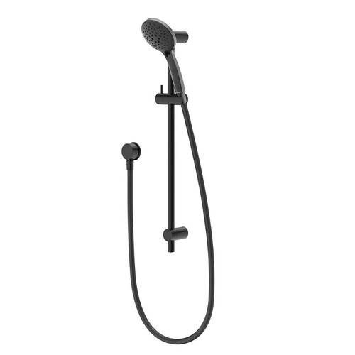 Wairere 5 Function Rail Shower Matte Black WISRBK