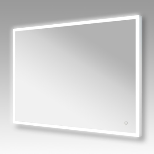 Mirrox LED Frosted Mirror 900 x 1200mm Satin Silver LEDFR90X120