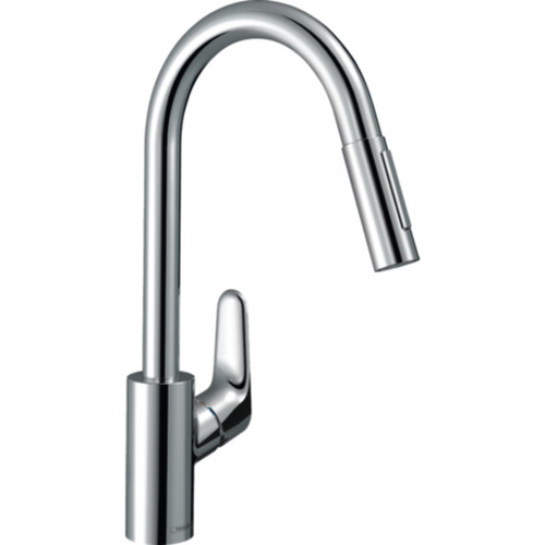 Focus M41 Single Lever Kitchen Mixer 240 Pull-Out Spray 2 Jet sBox 73880800