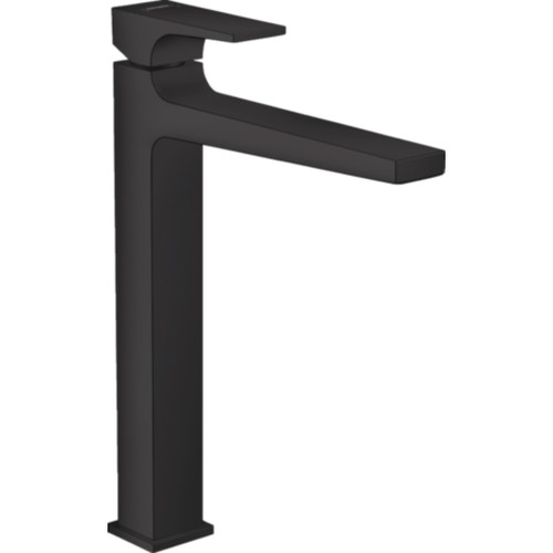 Metropol Single Lever Basin Mixer 260 With Lever Handle For Washbowls With Push-Open Waste Set Matt Black 32512670