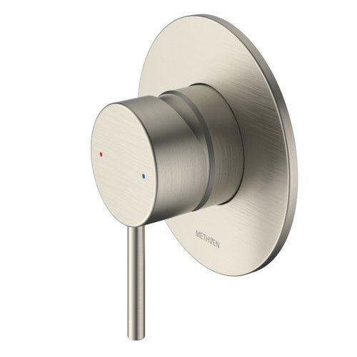 Minimalist MK2 Shower Mixer with Fastflow 2 Brushed Nickel MNAPS2NK