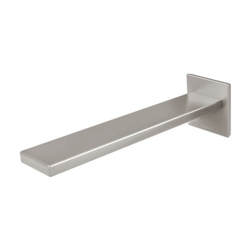 Zimi Wall Bath Outlet 180mm Brushed Nickel 116-7620-40