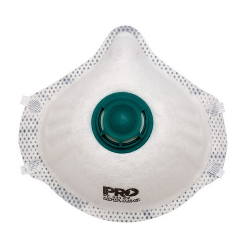 Respiratory Protection Disposable P2 Class Mask with Valve and Carbon Filter 12 Pack PC531
