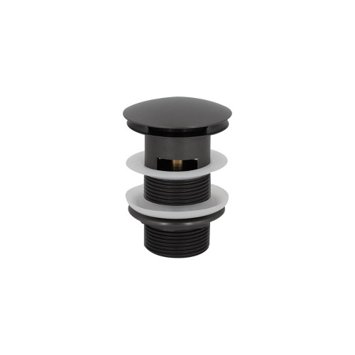 Pop Up Waste With Overflow 32mm Gunmetal