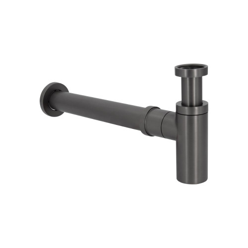 Bottle Trap 32-40mm Round Brushed Gun Gray TRAP-R32 N006