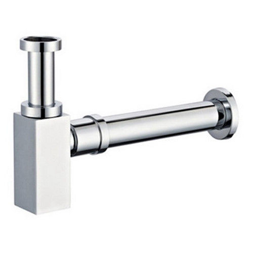 Bottle Trap Square 32mm Chrome 711344