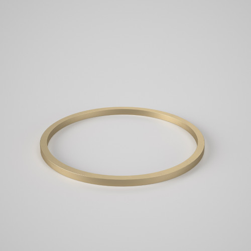 Liano II Round Basin Dress Ring 400mm Brushed Brass