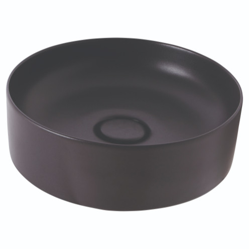 Venezia Counter Top Basin Round Graphite 390mm x 390mm