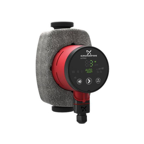 Multispeed Circulator Pump Regulated Alpha2 25-60 180 2-110 Degrees Cast Iron