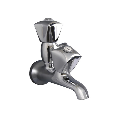 Berlino Laundry Conversion Taps 155mm Chrome Pair