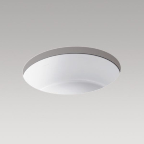Verticyl Undercounter Basin Round Vitreous China 400mm