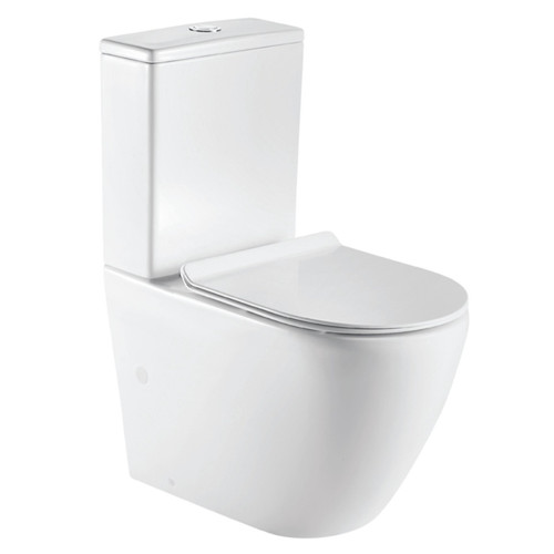 Cadet Plus Toilet Suite Back To Wall Close Coupled Soft Close Seat 665 x 845mm
