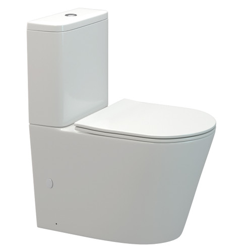 Urban II Back to Wall Toilet Suite Rimless Slim Seat 729197