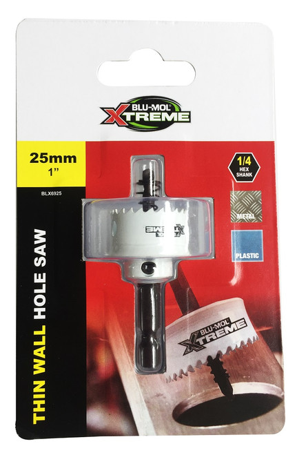 XTREME Thinwall Holesaw 25mm 1 Inch BLX6925