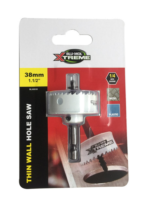 XTREME Thinwall Holesaw 38mm 1.1/2 Inch BLX6938