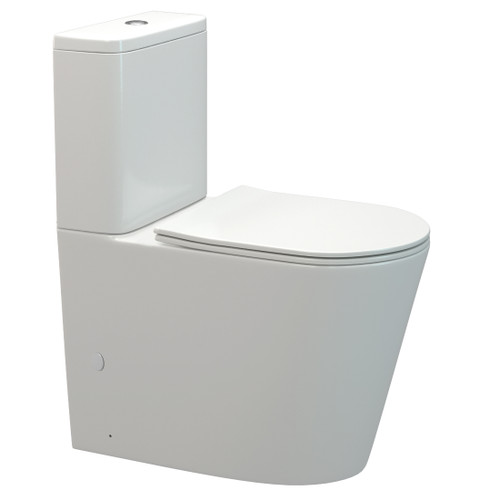 Urban II Toilet Suite Back to Wall Overheight Rimless Slim Seat
