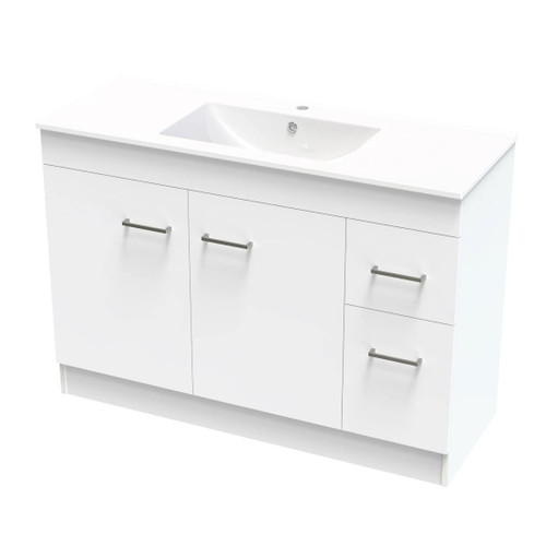 Classic Floor Standing Vanity Classic Ultra 1200mm Gloss White