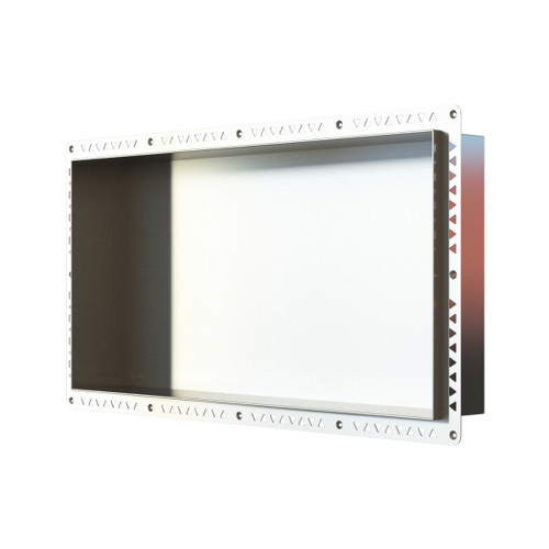 Shower Niche 600 x 300 x 90mm Brushed Nickel PVD