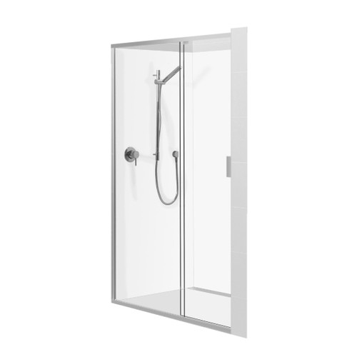 Acura 3 Wall Shower 1800 x 1000mm Back Drain Sliding Door