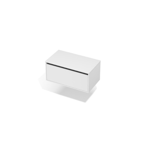 City 50 Vanity 1 Door Wall 900mm Soft Matte Woodgrain Top