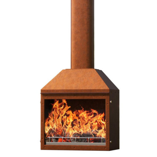 Zara Outdoor Fireplace Freestanding