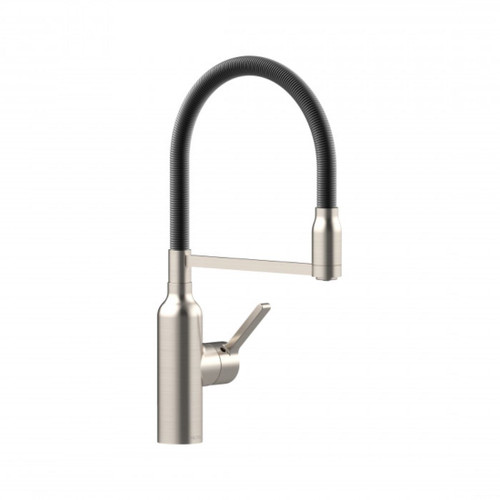 Felton Collection Sink Mixer All Pressure Pull Down Brushed Nickel/Black