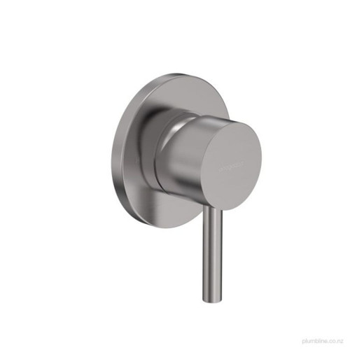 Swiss Shower Mixer Brushed Stainless Steel