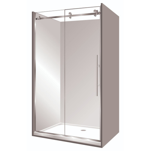 Symphony Alcove Shower Set Left Hand Flat Wall 900 x 1200 x 900mm Silva