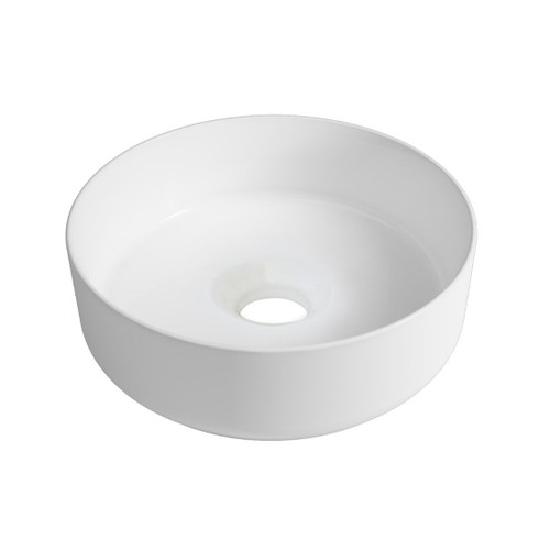 Toni Vessel Basin Round 360mm Gloss White 7432