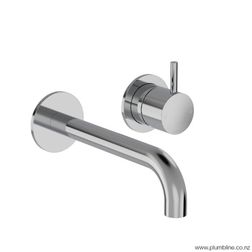 Buddy Wall Mount Mixer With Fixed Centres Chrome