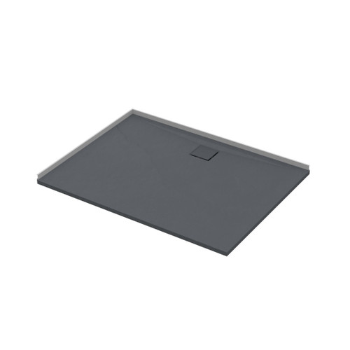 Slateforma Tray 2 Wall AB Upstand Anthracite 900 x 1200mm