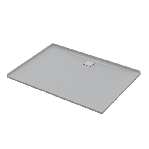 Slateforma Tray 2 Wall AB Upstand Stone 1000 x 1400mm