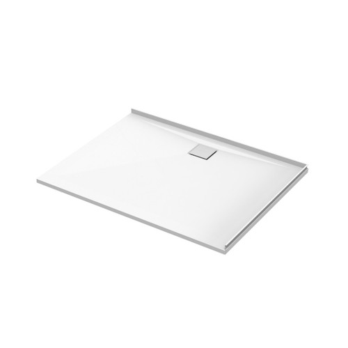 Slateforma Tray 2 Wall BC Upstand Chalk 1200 x 900mm