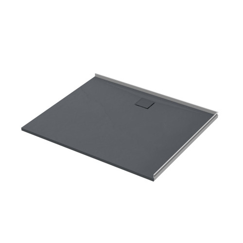 Slateforma Tray 2 Wall BC Upstand Anthracite 1200 x 1000mm
