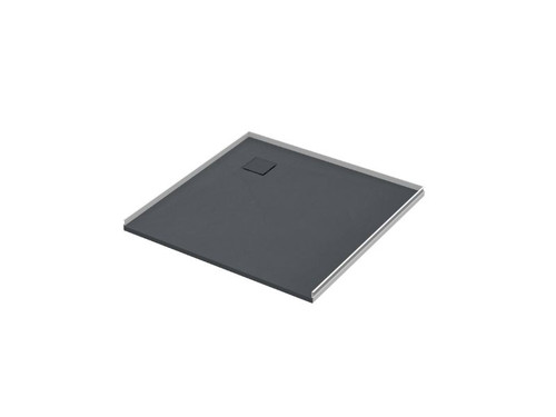 Slateforma Tray 3 Wall ABC Upstand Anthracite 1000 x 1000mm