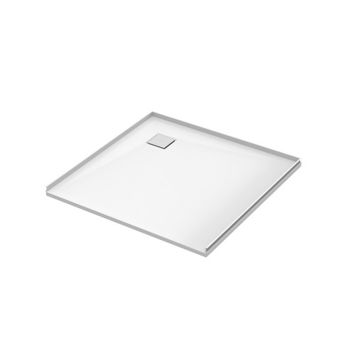 Slateforma Tray 3 Wall ABC Upstand Chalk 1000 x 1000mm
