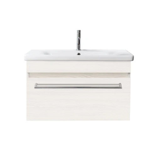 Carlton Wall Hung Vanity 1 Drawer 800mm Nordic Ash CAR80DWHMNA