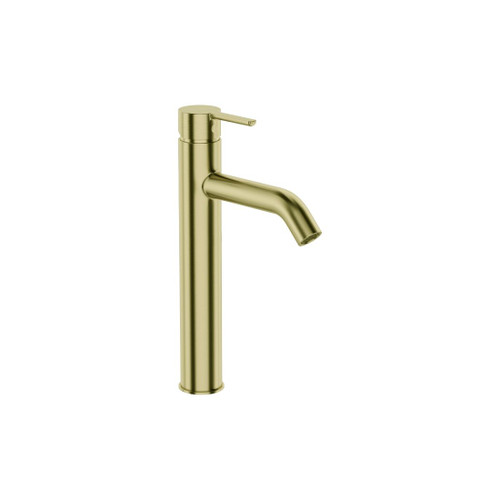 Mode Vessel Mixer Brushed Brass Lead Free
