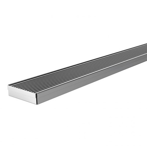 Flat Channel Drain HG 75 x 900mm Outlet 65mm Stainless Steel 200-2133-51