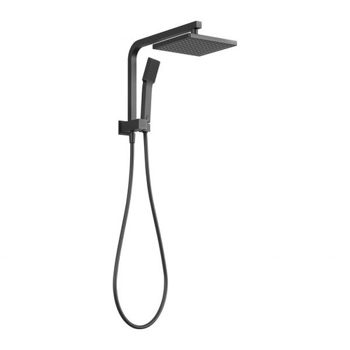 Lexi Compact Twin Shower Matte Black LE6510-10
