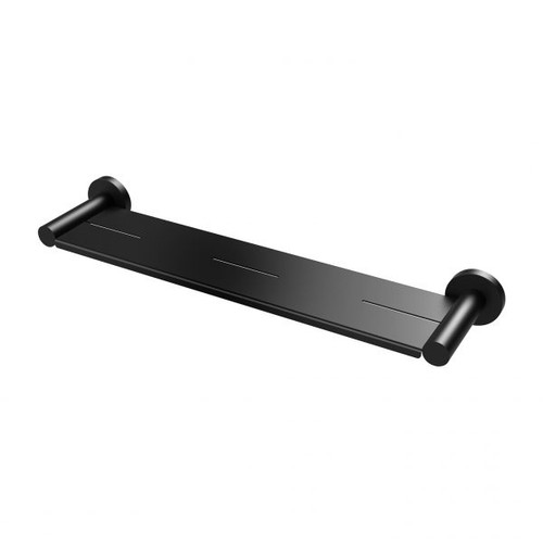 Radii Metal Shelf Round Plate Matte Black RA886 MB
