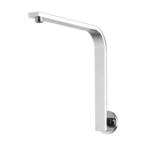 Vivid Slimline High-Rise Shower Arm Round Plate Chrome VS6000-00