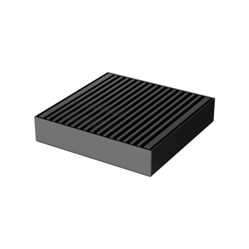 Point Drain HG 100mm Outlet 76mm Matte Black 202-2204-10